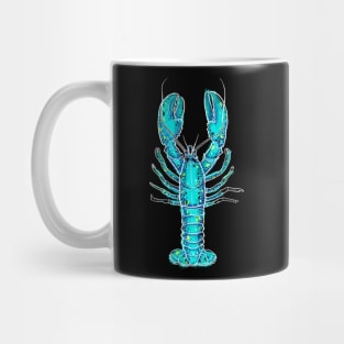 Blue lobster Mug